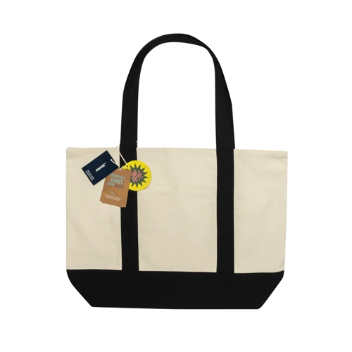 SHOP LOCAL AWARE™ újrahaszn. pamut tote táska (350 g/m²) Fekete 