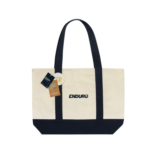 SHOP LOCAL AWARE™ újrahaszn. pamut tote táska (350 g/m²) Kék 