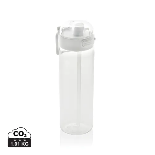 SipnLock RCS RPET szivárgásmentes sportkulacs – 800 ml Fehér 