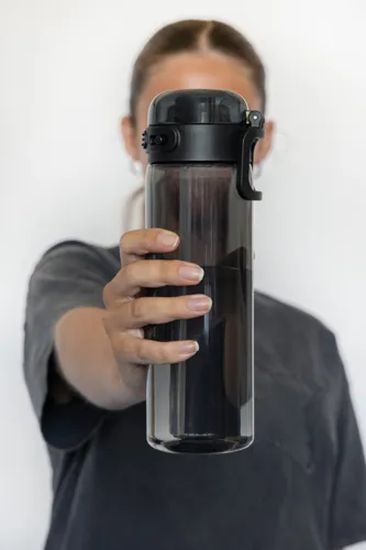 SipnLock RCS RPET szivárgásmentes sportkulacs – 800 ml Fekete 