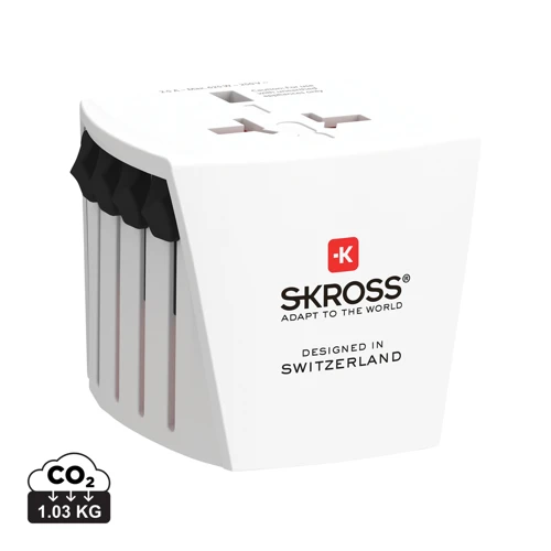 SKROSS világjáró adapterszett utazáshoz MUV Micro Fehér 