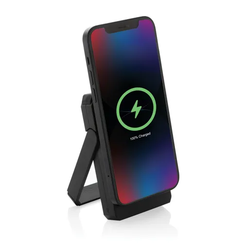 Skywave RCS újrah. műanyag napelemes powerbank 500 mAh 10W Fekete 