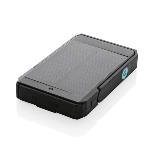 Skywave RCS újrah. műanyag napelemes powerbank 500 mAh 10W Fekete 