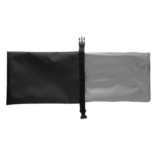 Snackstrap AWARE™ RPET összecsukható ebédtáska, 30 x 20 cm Fekete 
