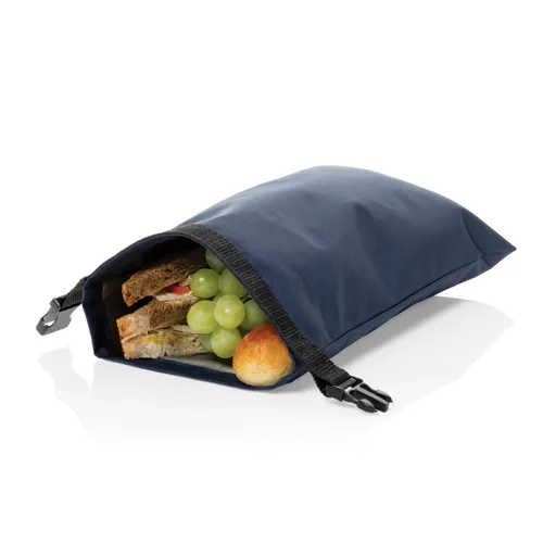 Snackstrap AWARE™ RPET összecsukható ebédtáska, 30 x 20 cm Kék 