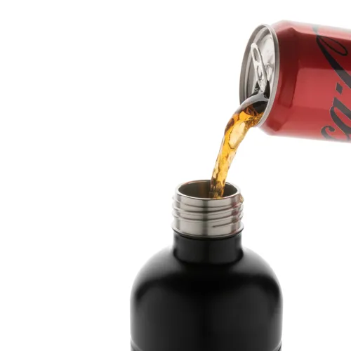Soda RCS újrahasznosított acél szénsavas ivópalack Fekete 
