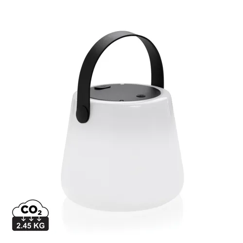 SolarGlow RCS újrah. műanyag USB újratölthető kültéri lámpa Fehér 