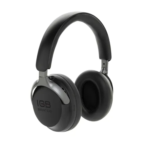 Soundpro RCS újrahaszn. műanyag ANC fejhallgató Fekete 