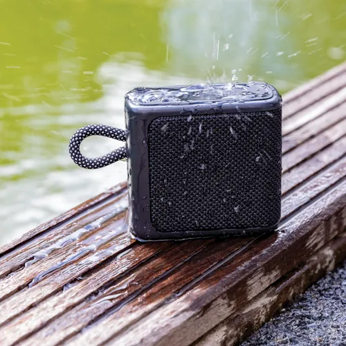 Splash IPX6 vízállóságú 3W-os hangszóró Fekete 