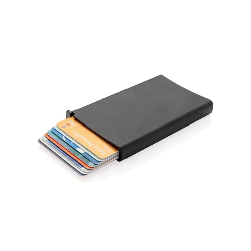 Standard alumínium RFID kártyatartó Fekete 
