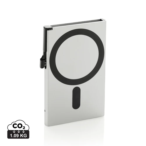 Standard alumínium RFID mágneses telefonkártya-tartó Szürke 