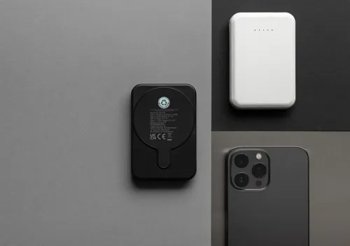 Stellar RCS újrah. műanyag 5000 mAh 5W mágneses powerbank Fehér 