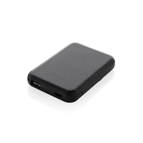 Stellar RCS újrah. műanyag 5000 mAh 5W mágneses powerbank Fekete 