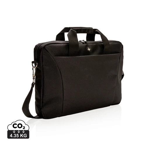 Swiss Peak 15,4”-os laptop táska Fekete 