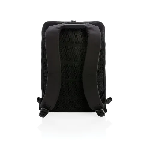 Swiss Peak 15"-es RFID lopásgátló & USB, PVC-mentes hátizsák Fekete 