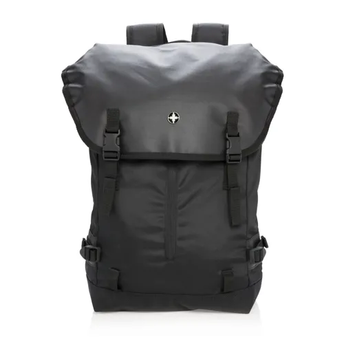 Swiss Peak 17”-es laptop hátizsák Fekete 