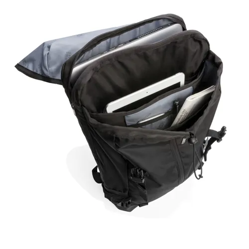 Swiss Peak 17”-es laptop hátizsák Fekete 