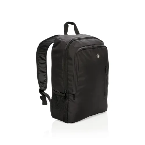 Swiss Peak 17”-es üzleti laptop hátizsák Fekete 