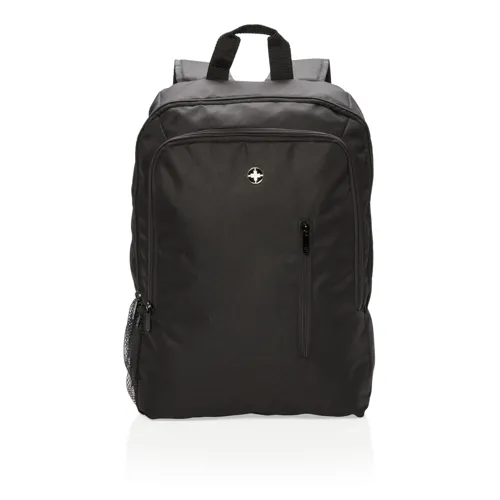 Swiss Peak 17”-es üzleti laptop hátizsák Fekete 