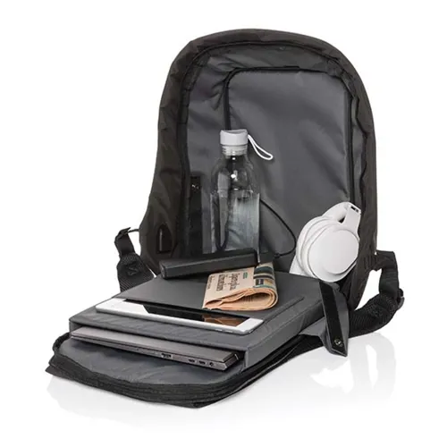 Swiss Peak AWARE™ lopásgátló 15,6"-es laptop hátizsák Fekete 
