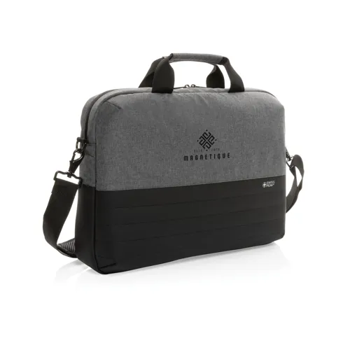 Swiss Peak AWARE™ RFID 15,6"-es laptop táska Szürke 