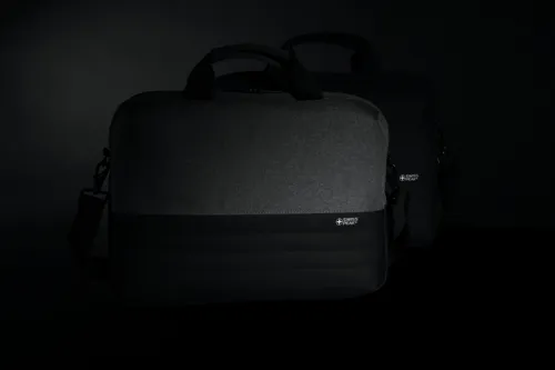 Swiss Peak AWARE™ RFID 15,6"-es laptop táska Szürke 