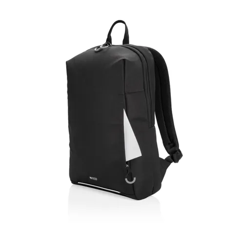 Swiss Peak AWARE™ RFID és USB A laptop hátizsák Fekete 