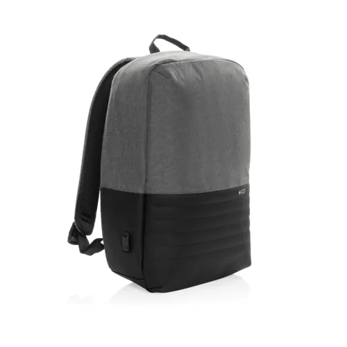 Swiss Peak AWARE™ RFID lopásbiztos 15.6"-es laptop hátizsák Szürke 