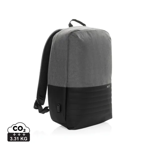 Swiss Peak AWARE™ RFID lopásbiztos 15.6"-es laptop hátizsák Szürke 