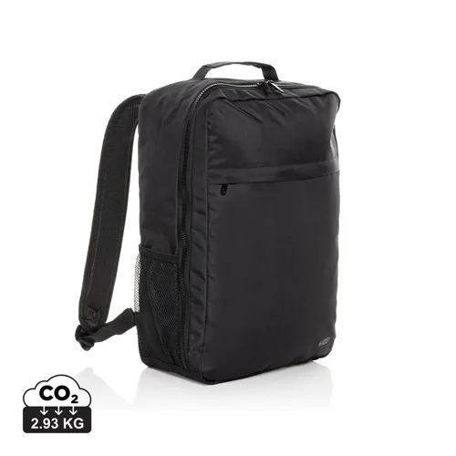 Swiss Peak Aware™ RPET Essential 15,6"-es laptop hátizsák Fekete 