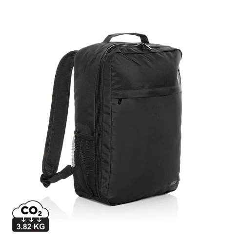 Swiss Peak Aware™ RPET Essential 15,6"-es laptop hátizsák Fekete 