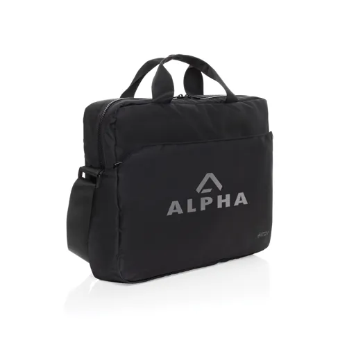 Swiss Peak Aware™ RPET Essential 15,6"-es laptop táska Fekete 
