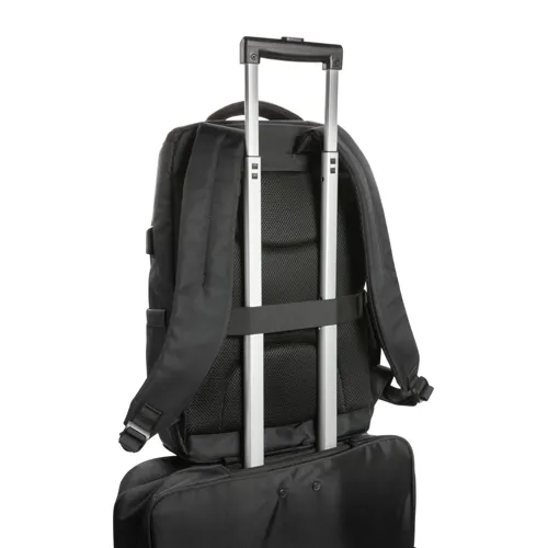 "Swiss Peak AWARE™ RPET Voyager 15,6""-es laptop hátizsák" Fekete 