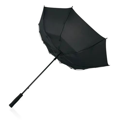 Swiss Peak AWARE™ Tornado 23"-es viharálló esernyő Fekete 