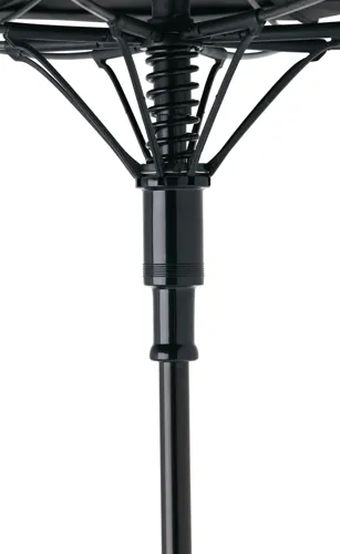 Swiss Peak AWARE™ Tornado 23"-es viharálló esernyő Fekete 