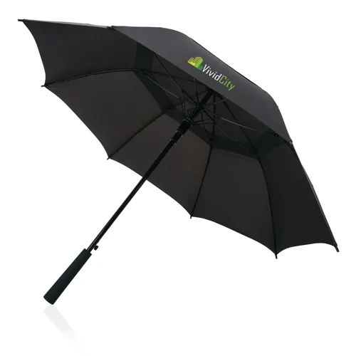 Swiss Peak AWARE™ Tornado 23"-es viharálló esernyő Fekete 