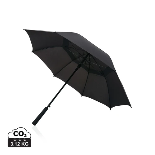 Swiss Peak AWARE™ Tornado 23"-es viharálló esernyő Fekete 
