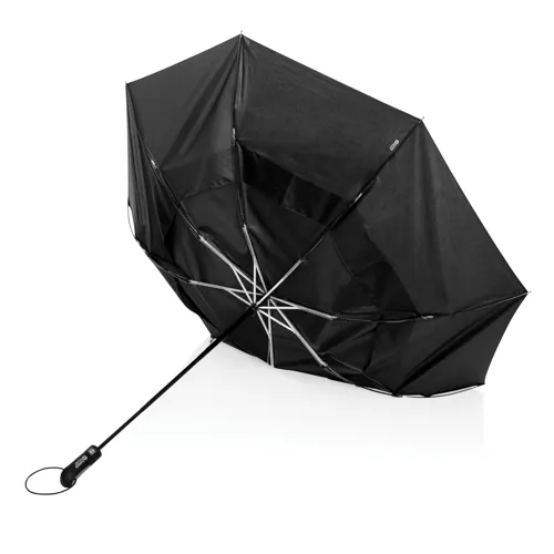 Swiss Peak Aware™ Tornado 27"-es viharálló esernyő Fekete 