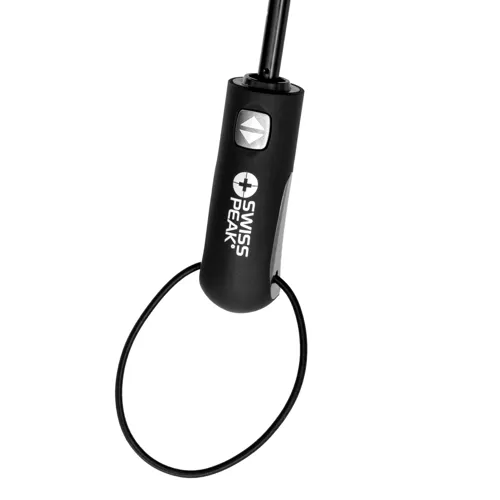 Swiss Peak Aware™ Tornado 27"-es viharálló esernyő Fekete 
