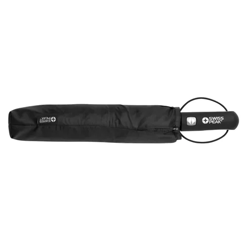 Swiss Peak Aware™ Tornado 27"-es viharálló esernyő Fekete 