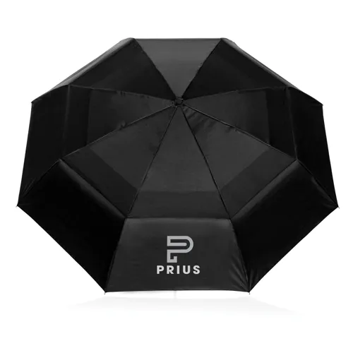 Swiss Peak Aware™ Tornado 27"-es viharálló esernyő Fekete 