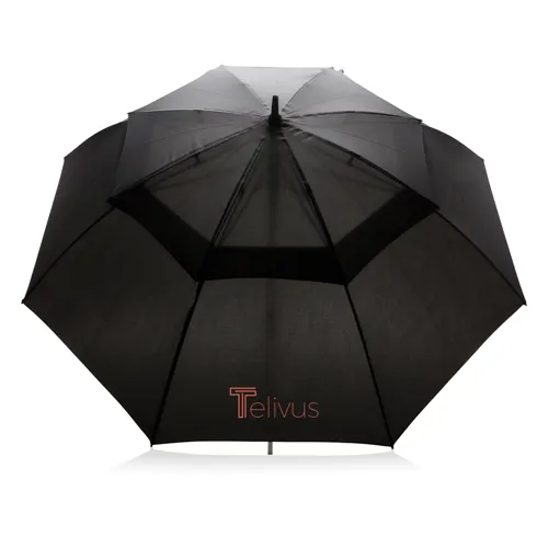 Swiss Peak AWARE™ Tornado 30"-es viharálló esernyő Fekete 