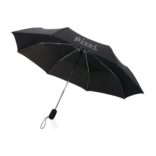 Swiss Peak AWARE™ Traveller 21”-es automata esernyő Fekete 