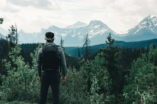 Swiss Peak AWARE™ XXL hétvégi utazós hátizsák Fekete 