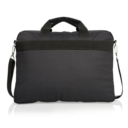 Swiss Peak deluxe 15”-os laptop táska Fekete 