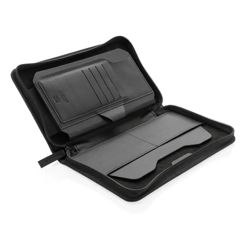 Swiss Peak Heritage RCS rPU RFID pénztárca utazáshoz Fekete 