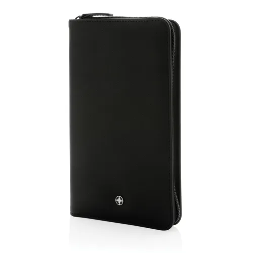 Swiss Peak Heritage RCS rPU RFID pénztárca utazáshoz Fekete 