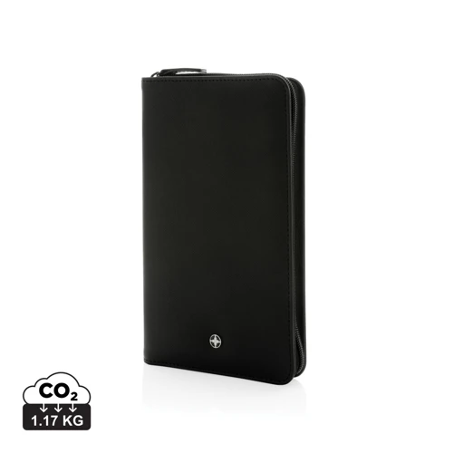 Swiss Peak Heritage RCS rPU RFID pénztárca utazáshoz Fekete 