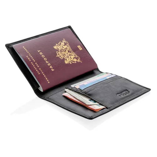 Swiss Peak RFID útlevéltartó Fekete 