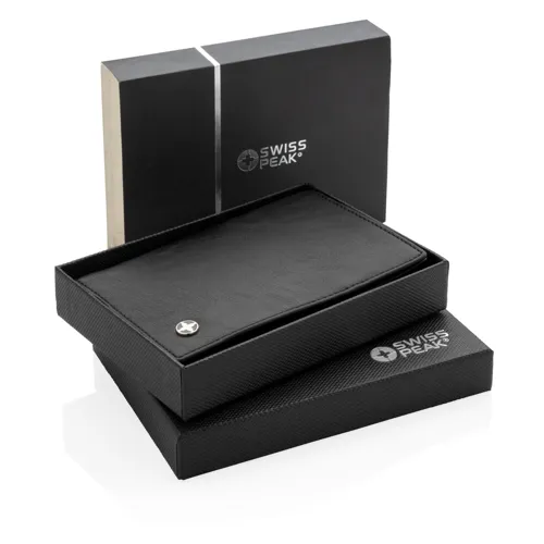 Swiss Peak RFID útlevéltartó Fekete 